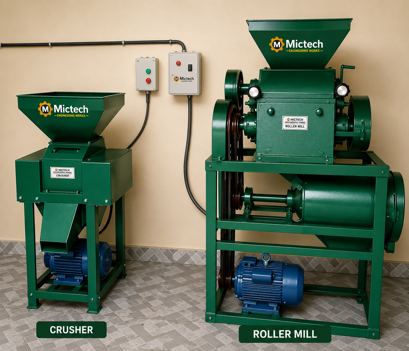 Roller Mill And Crusher